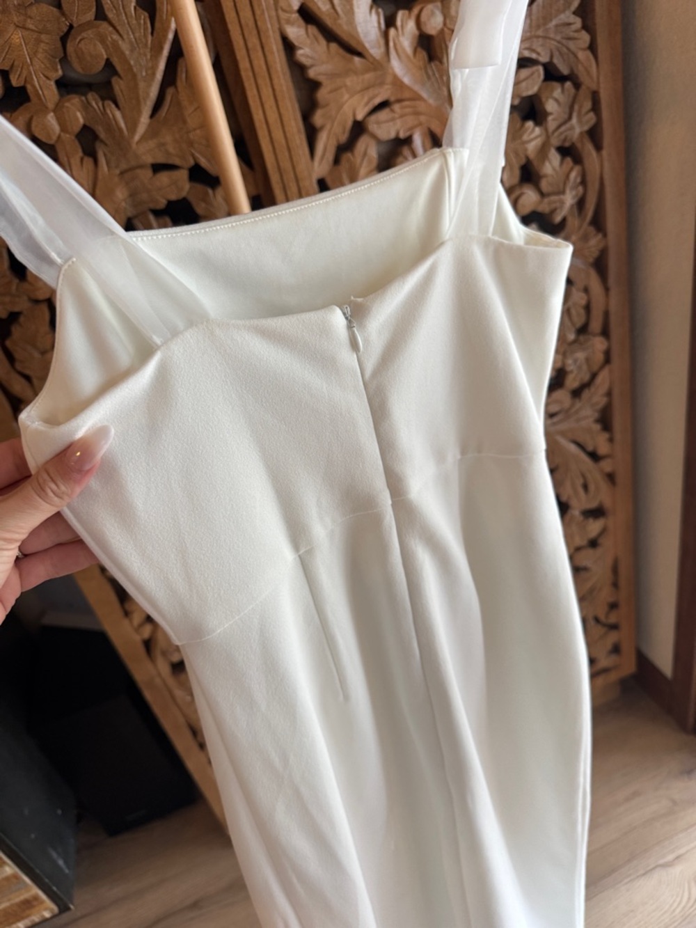 Lulu's Tie-Shoulder Midi Dress - Picture 4 of 6